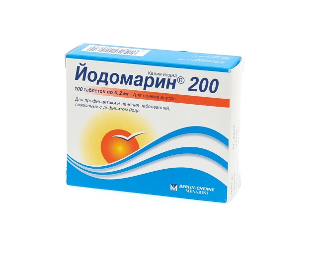 Йодомарин 200 таблетки №100 в наличии в 107 аптеках Москвы и Санкт .