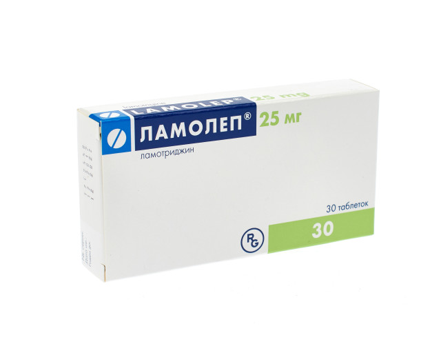 Ламолеп таблетки 25 мг №30 в наличии в 5 аптеках Москвы и Санкт-Петербурга