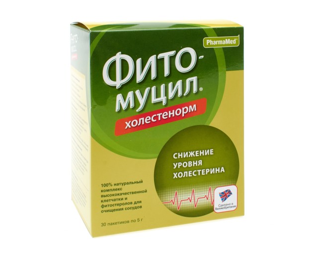 Фитомуцил Холестенорм порошок пак. 5г №30 в наличии в 71 аптеках Москвы .