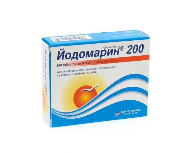 Йодомарин 200 таблетки №100 в наличии в 99 аптеках Москвы и Санкт .