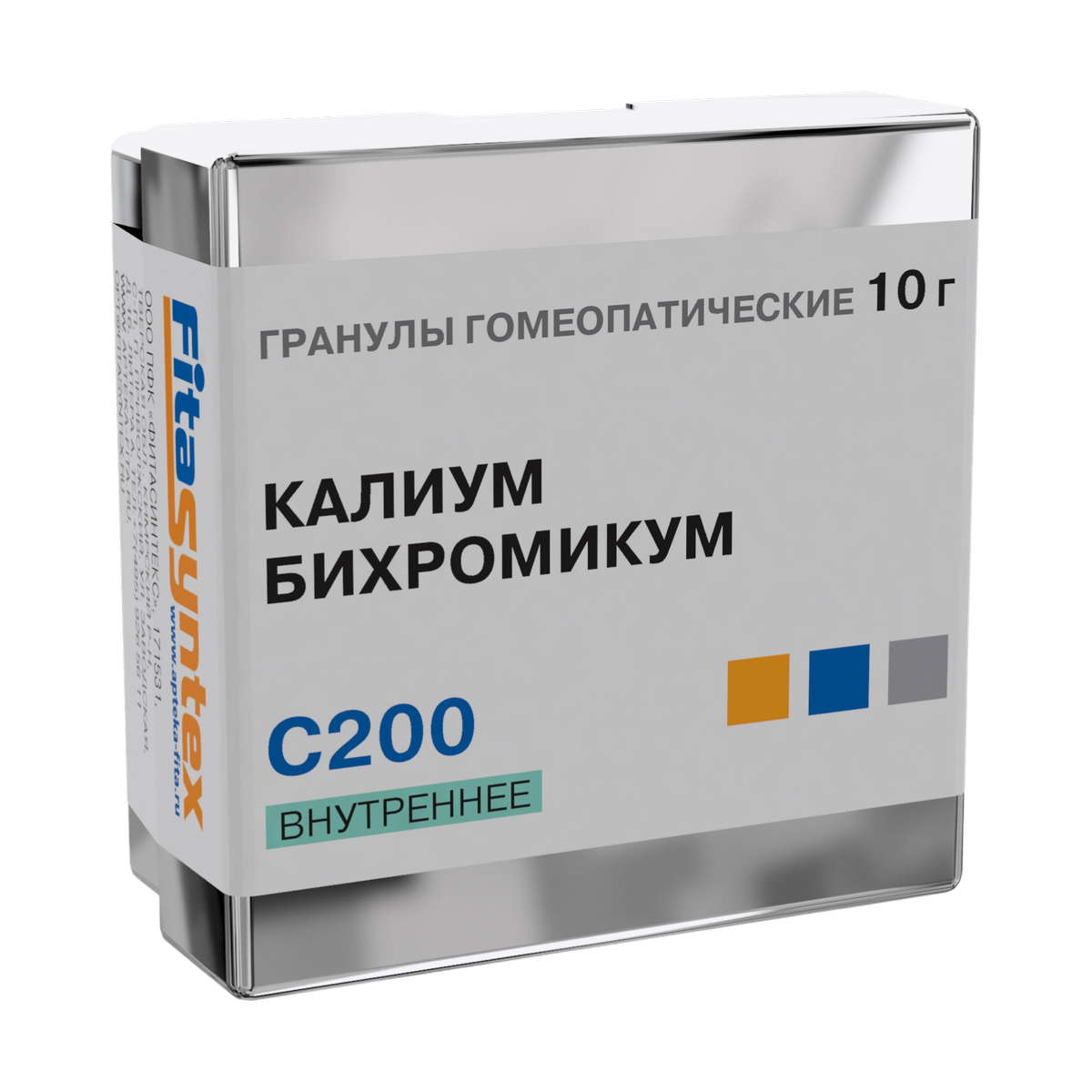 Калиум Бихромикум С-200 гранулы 10г Ф