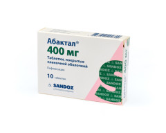 Абактал таблетки покрытые оболочкой 400мг №10