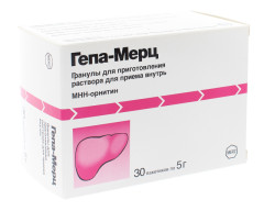 Гепа-Мерц гранулы для приготовления раствора 3г саше 5г №30