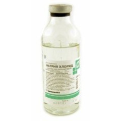 Натрия хлорид раствор для инфузий 0,9% 200мл №24