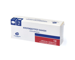 Клопидогрел Канон таблетки 75мг №14