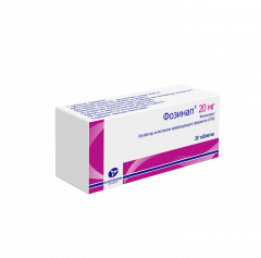 Фозинап таблетки 20мг №28
