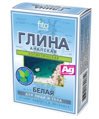 Фитокосметик глина Анапская белая 100г