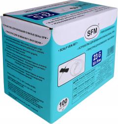 СФМ катетер д/малых вен игла-бабочка 23G (0,60х19мм)