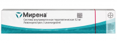 Мирена спираль внутриматочная 20мкг/сут