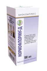 Нормофлорин-Д биокомплекс концентрат жидкий 100мл