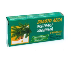 Хвойный экстракт брикеты 50г №2