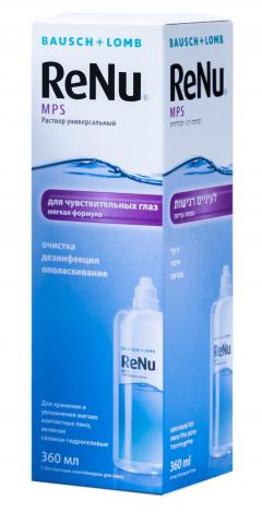 Реню МПС раствор для линз 360мл