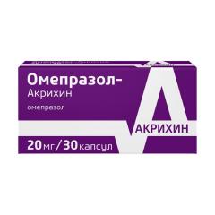 Омепразол-Акрихин капсулы 20мг №30