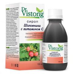 Др. Вистонг сироп Шиповник/витамин С 150мл