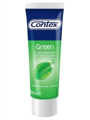 Контекс гель-смазка Green (антибактериальный) 30мл