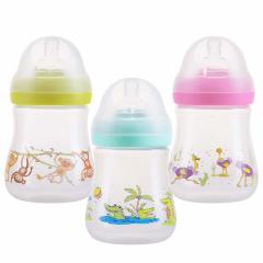 Курносики бутылочка широк.горло 250мл+соска силикон 11209