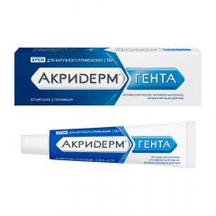 Акридерм Гента крем 15г