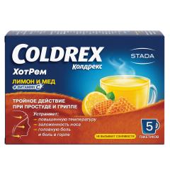 Колдрекс хотрем Лимон/мед порошок №5