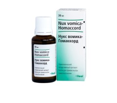 Нукс Вомика-Гомаккорд капли внутрь 30мл