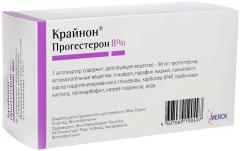 Крайнон гель вагинальный 90мг/доза 1,125г №15