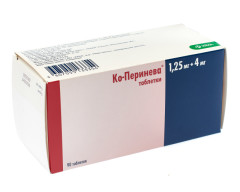 Ко-Перинева таблетки 1.25мг+4мг №90