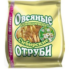 Отруби Сибирские овсяные очищ. 200г