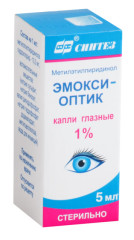Эмокси-оптик капли глазные 1% 5мл