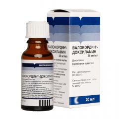Валокордин Доксиламин капли 20мл