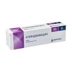 Клиндамицин крем вагинальный с аппл. 2% 20г Вертекс