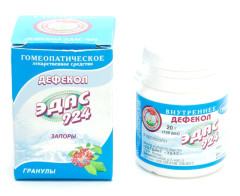 Эдас-924 Дефекол (запоры) гранулы 20г