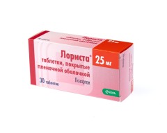 Лориста таблетки 25мг №30