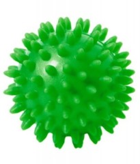Мяч массаж. 5см зеленый полужесткий м/L0350