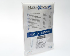 Релаксан чулки антиэмболические откр. носок 18-23мм К1 р.1 белый(M2370A)