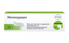 Метилурацил Нижфарм мазь 10% 25г