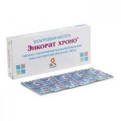Энкорат хроно таблетки покрытые оболочкой 300мг №30