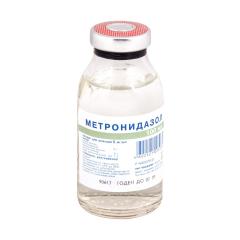 Метронидазол раствор для инфузий 0,5% 100мл