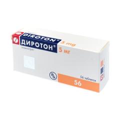 Диротон таблетки 5мг №56