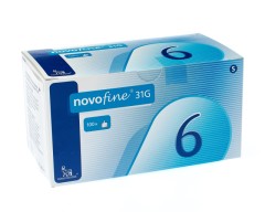 Игла Новофайн д/шприц-ручки 31G (0,25х6мм) №100