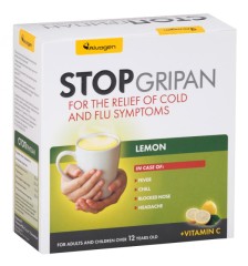 Стопгрипан Форте порошок для приготовления раствора внутрь Лимон №10