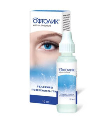 Офтолик капли глазные 10мл