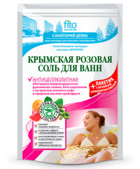 Санаторий дома соль для ванн антицелл. крымск.розов. 530г