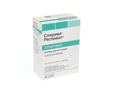 Спирива Респимат раствор для ингаляций картридж 2,5мкг/доза 4мл 60доз