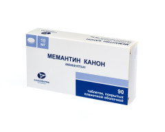 Мемантин Канон таблетки покрытые оболочкой 10мг №90