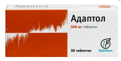 Адаптол таблетки 500мг №20