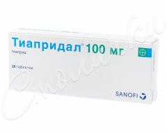 Тиапридал таблетки 100мг №20