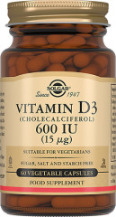 Солгар Витамин Д3 капсулы №60