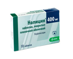 Нолицин таблетки 400мг №10