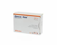 Докси-Хем капсулы 500мг №30