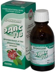 Эдас-118 Бронхолат (бронхит, астма) капли 25мл