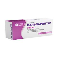 Вальпарин XP таблетки пролонгированные 300мг №100